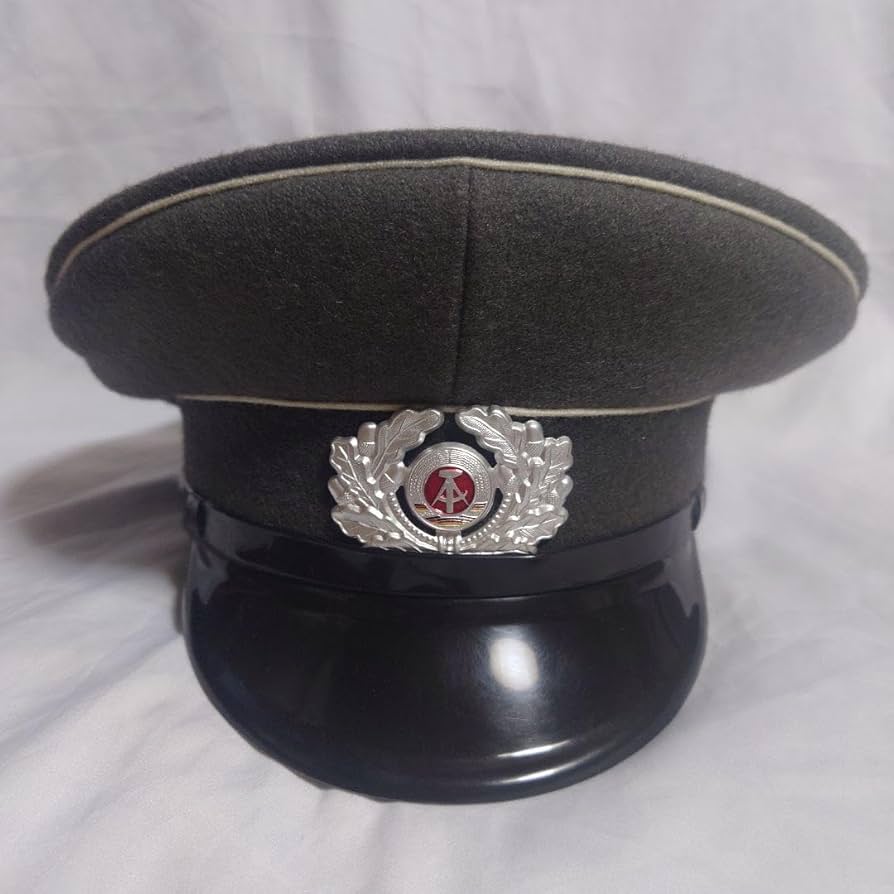 Amazon.co.jp: 東ドイツ NVA 制帽 陸軍 下士官用 58 : おもちゃ