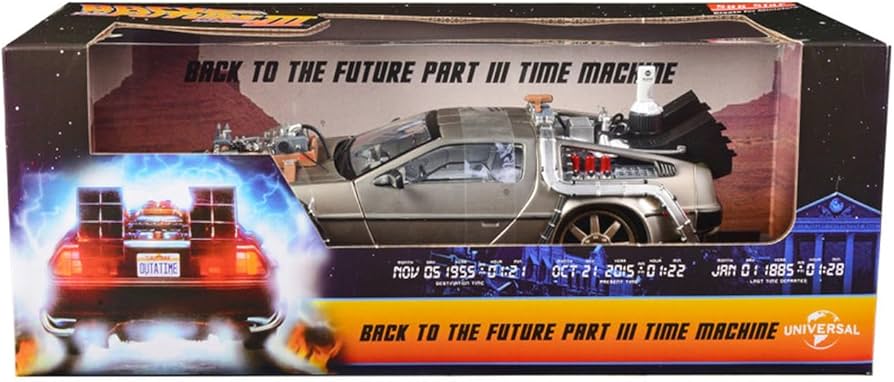 Amazon.co.jp: デロリアンタイムマシン ステンレススチール鉄道