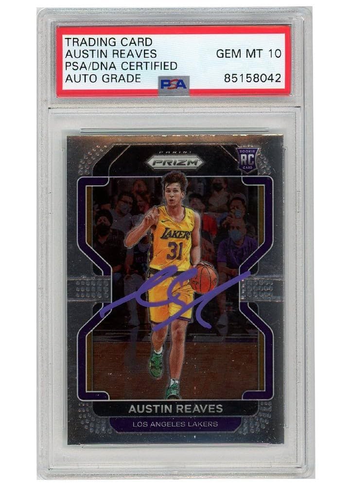 Amazon.com: Austin Reaves 2021-22 Panini Prizm Autograph Rookie