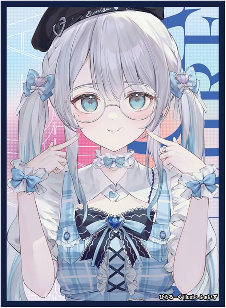 Amazon.co.jp: スリーブ ぶいすぽっ！ 花芽すみれ 眼鏡Ver. 【サークル