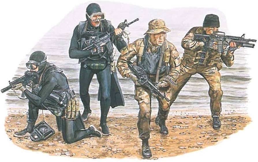 Amazon | ドラゴン 1/35 アメリカ海軍 特殊部隊 ネイビーシールズ