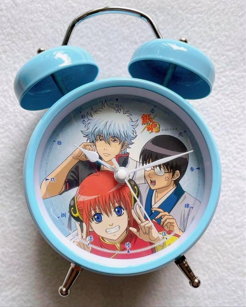 Amazon.co.jp: 銀魂 キャラ目覚まし時計 万事屋 ボイスアラーム