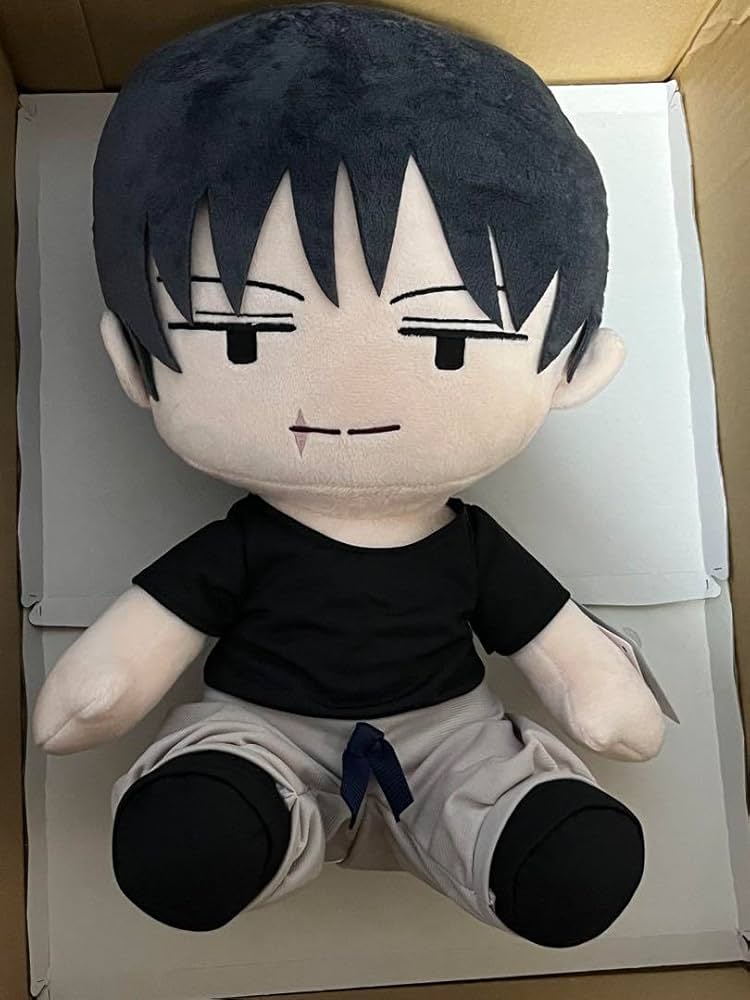 呪術廻戦 懐玉・玉折BIGぬいぐるみ 伏黒甚爾～ゆる顔ver.～【美品