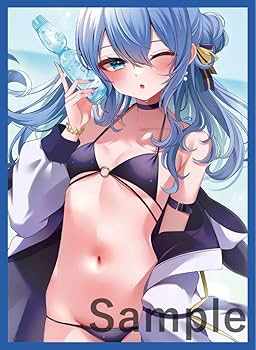 Amazon.co.jp: 星街すいせい 水着 カードスリーブ 白詰草 @ : 文房具