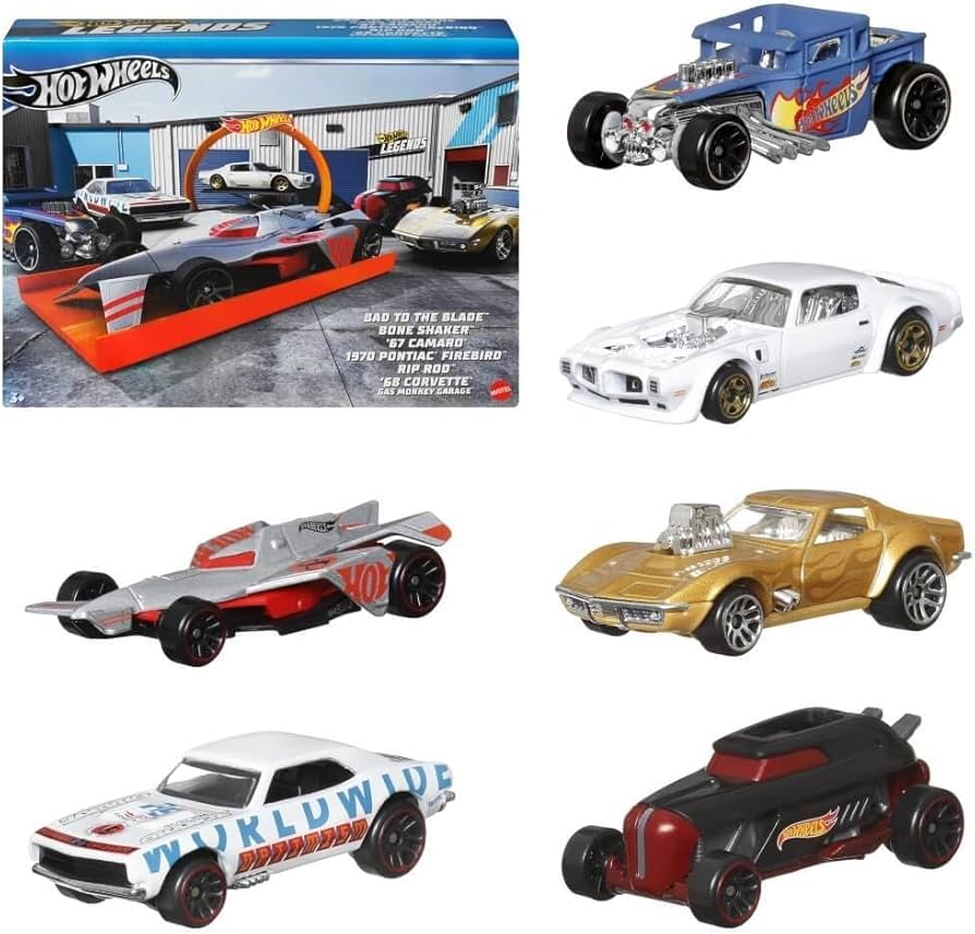 Amazon.com: Hot Wheels 2024 Legends 6 Pack 1970 Pontiac Firebird