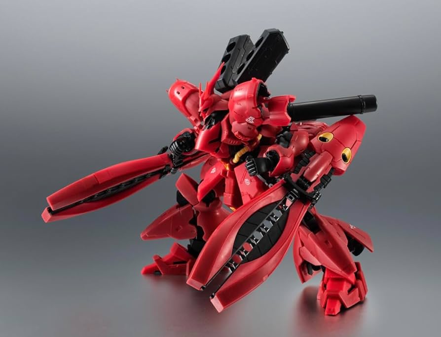 Amazon.co.jp: ROBOT魂 MSN04FF サザビー ダブル・ホーン・ファンネル