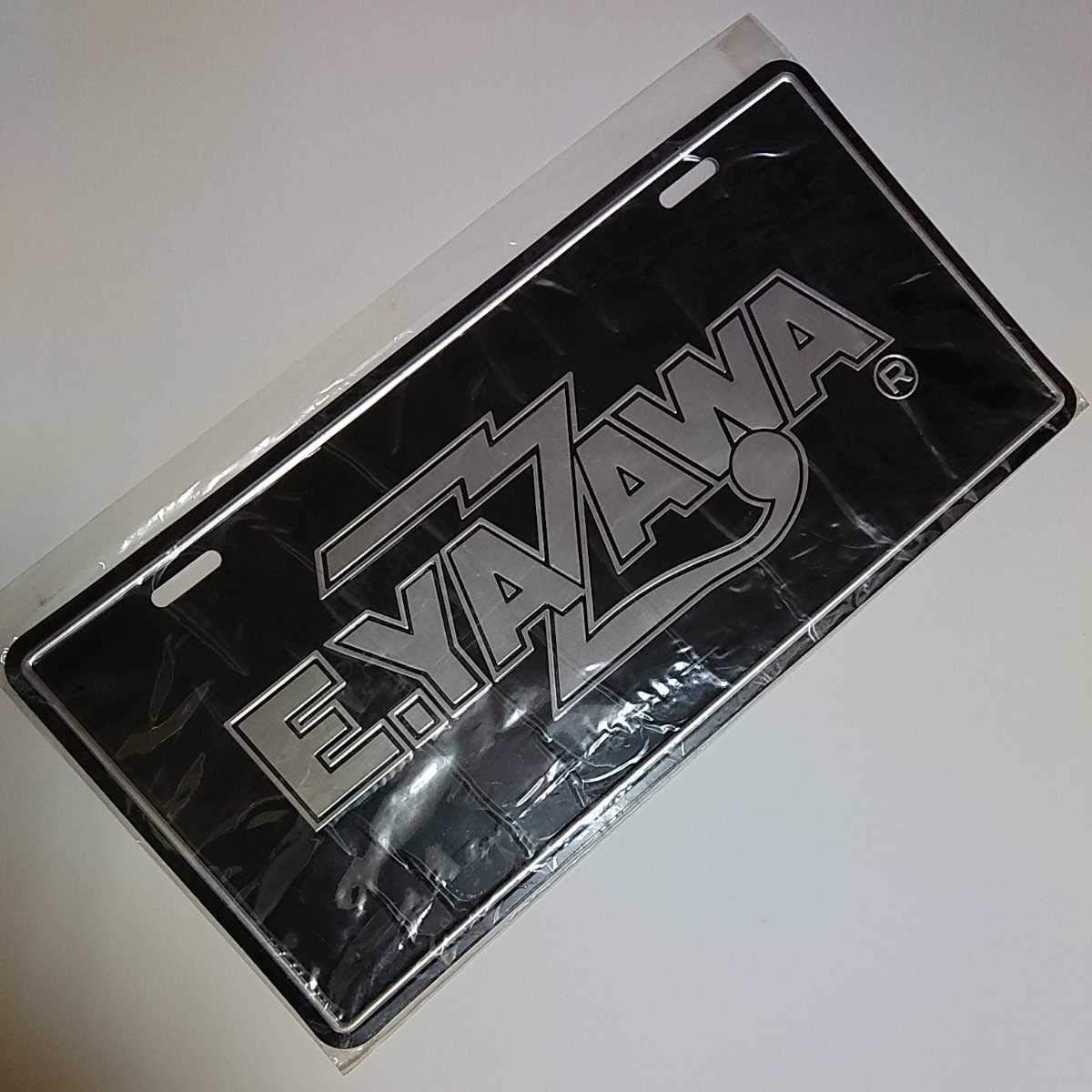 Amazon.co.jp: E.YAZAWA 矢沢永吉 ナンバープレート ロゴ ブラック