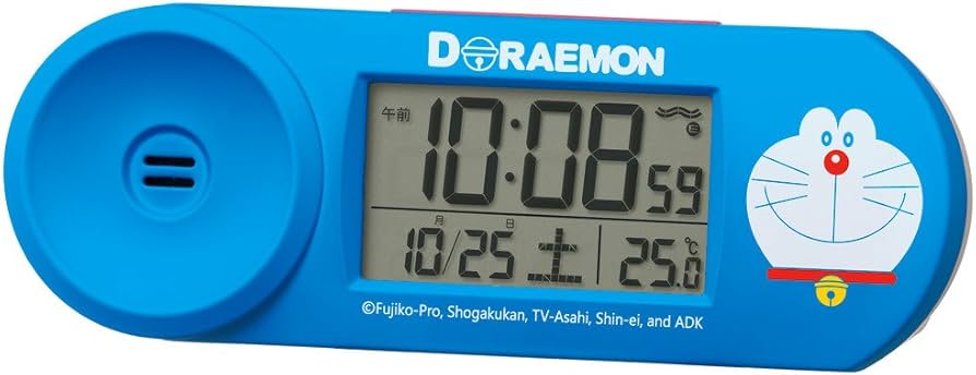 Amazon.co.jp: セイコークロック 置き時計 07:ドラえもん(青) 本体