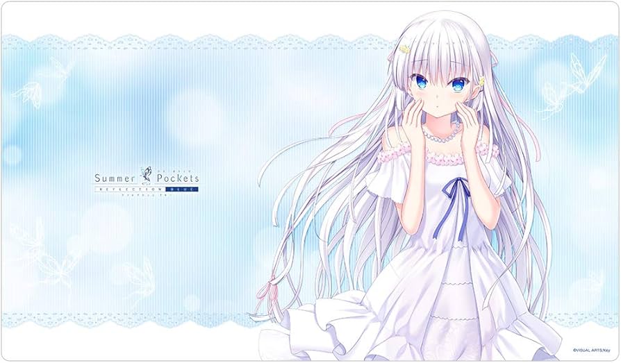 Amazon | [Summer Pockets REFLECTION BLUE]ラバーマット（鳴瀬しろは