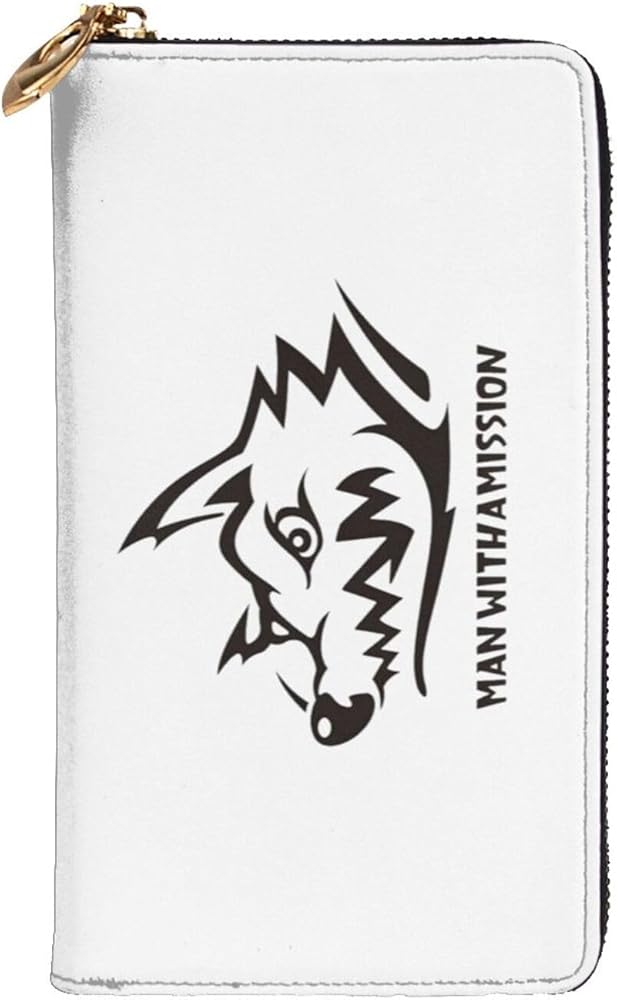 Amazon.co.jp: [RFSHOP] Man With A Mission メンズ財布 長い財布 革