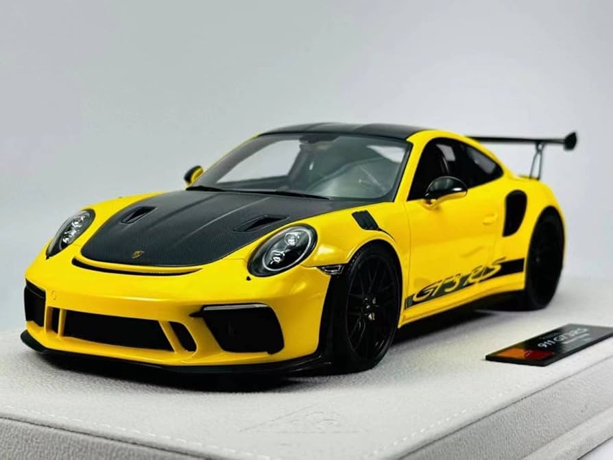 Porsche 911 GT3 イエロー ファンクション ラジコン たぶん未開封