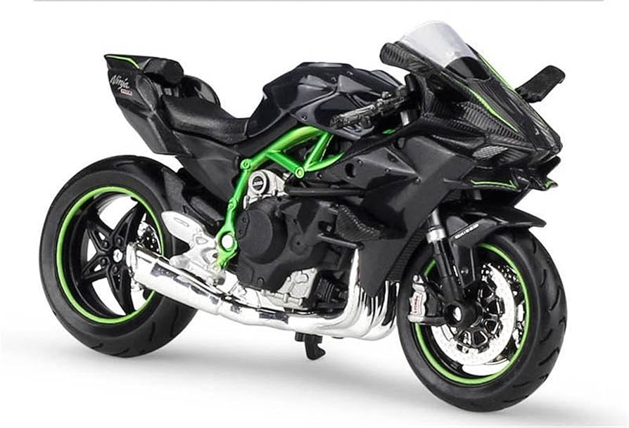 Amazon.co.jp: カワサキに適合ニンジャH2 R 1:18 ダイキャストバイク