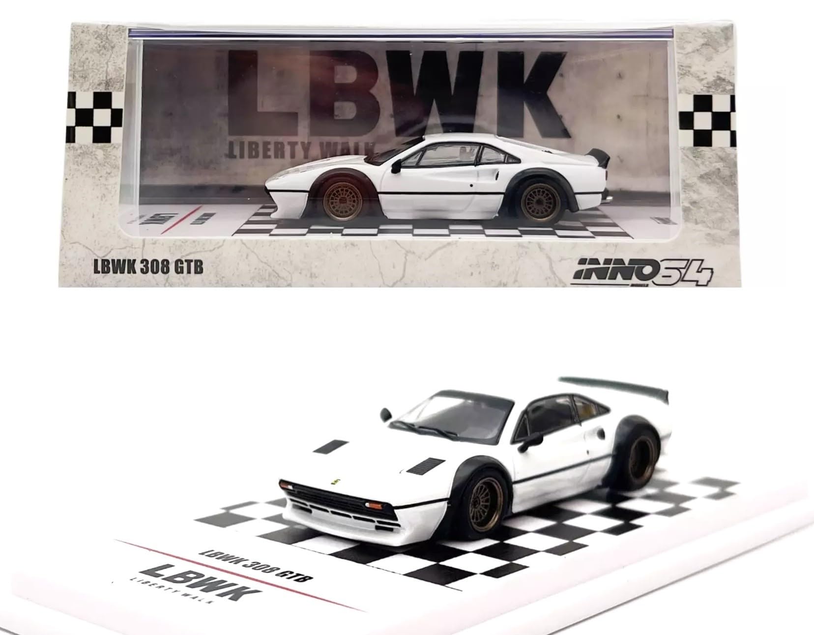 Amazon.com: 1:64 Scale Diecast Model Car Compatible with Inno64