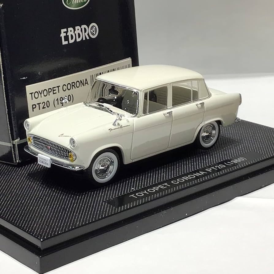 Amazon | エブロ 677 1/43 1960 トヨペット コロナ PT20 トヨタ 2代目