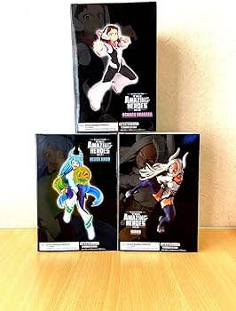 Amazon.co.jp: ヒロアカ amazing heroes 女の子フィギュア 3体セット