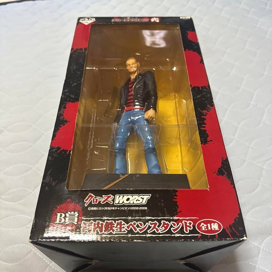 Amazon.co.jp: 一番くじクローズWORST A賞 九能龍信、B賞河内 : おもちゃ