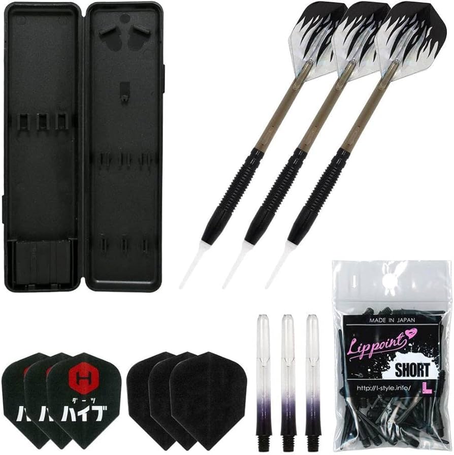 Amazon | ☆ 初心者向け ダーツ セット 【 9点フルセット】 ！！ 充実