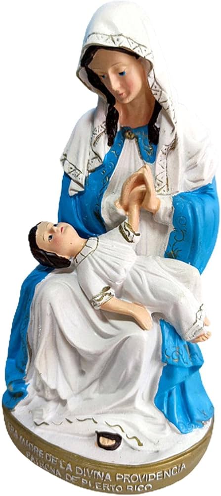 Amazon.co.jp: 聖母マリアと子供の像、幼い赤ちゃんを抱きしめて抱っこ