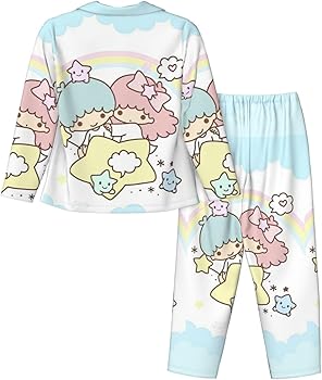 Amazon | [Limpac] キキララ パジャマ レディース 部屋着 寝間着 前