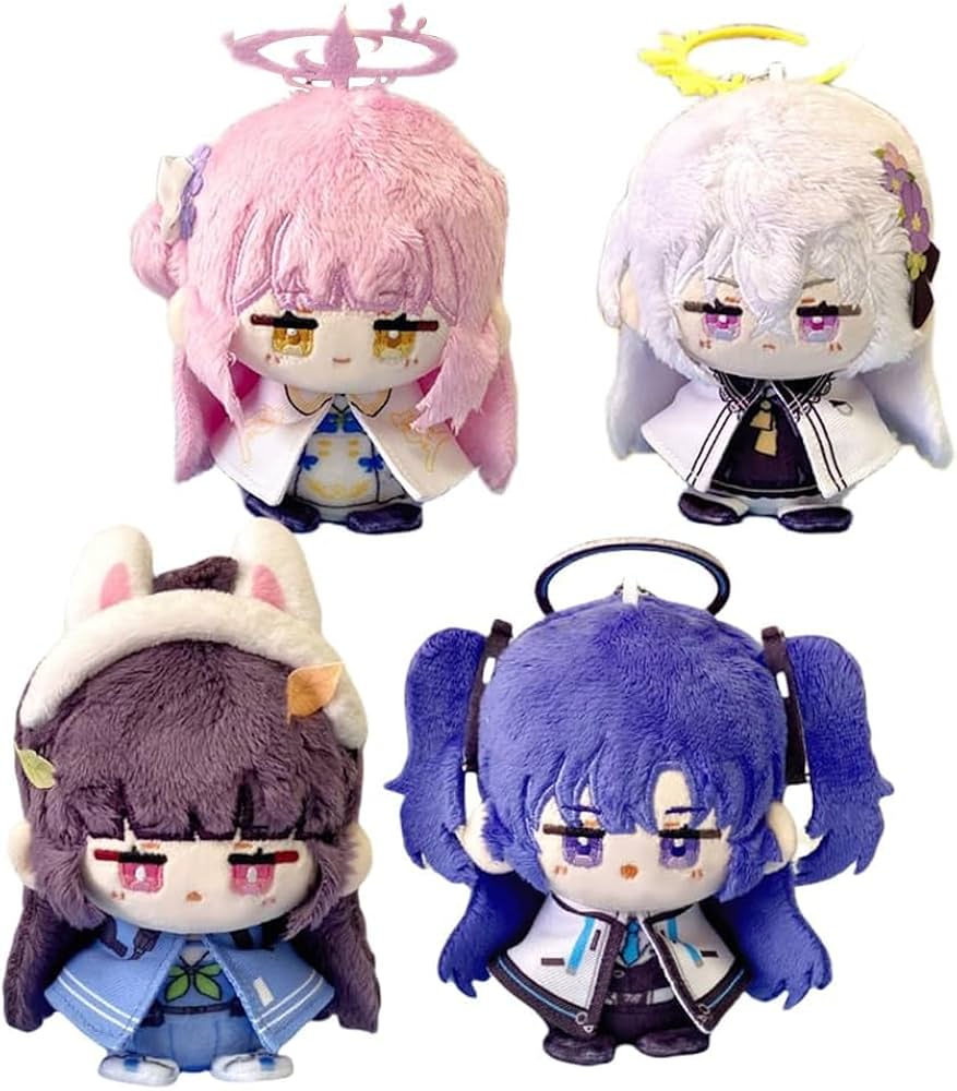 Amazon.co.jp: ぬいぐるみ 早瀬ユウカ 霞沢ミユ 聖園ミカ 白洲アズサ