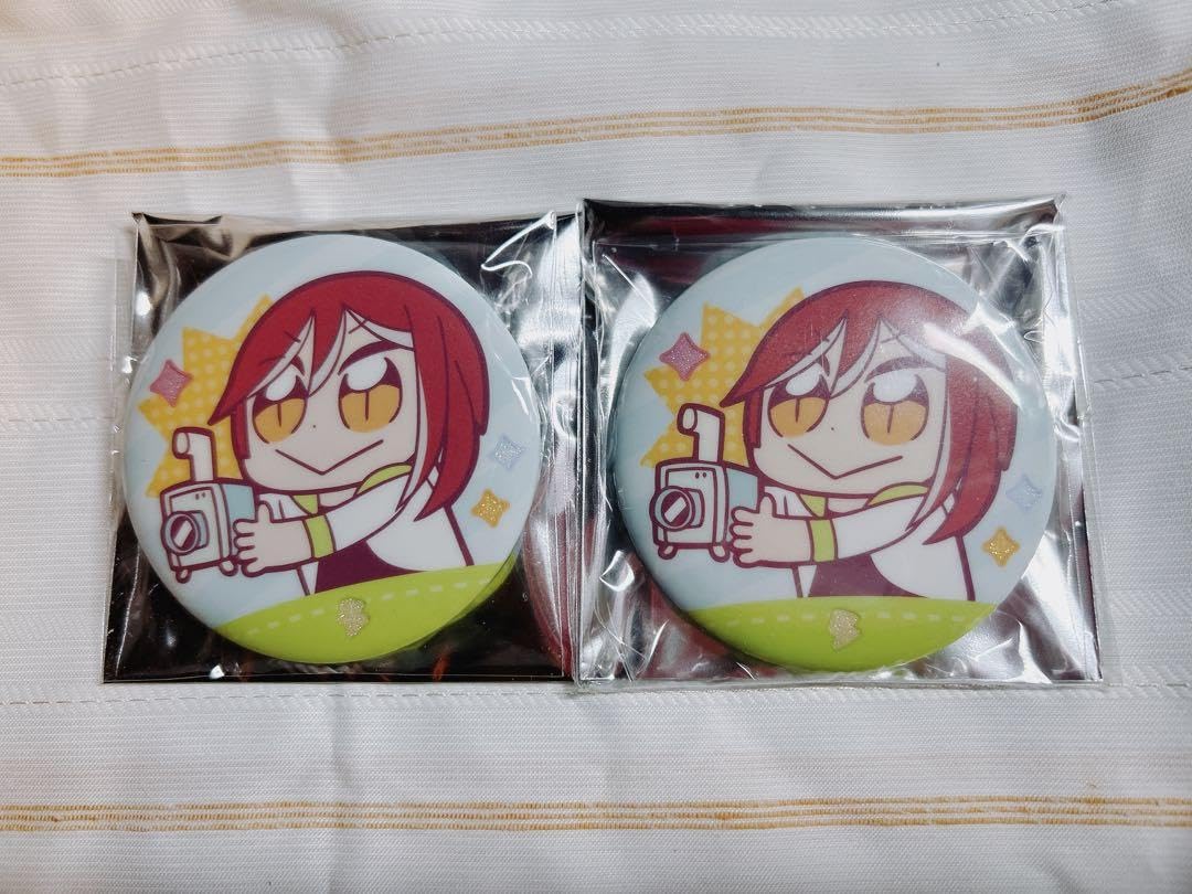 Amazon.co.jp: 逆先夏目 あんスタ ぶくスタ 缶バッジ 中国限定 あん