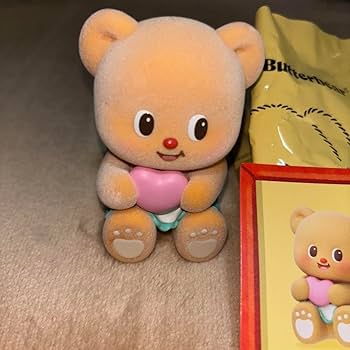 Amazon | タイ ブランド Butterbear フィギュア ぬいぐるみ バター