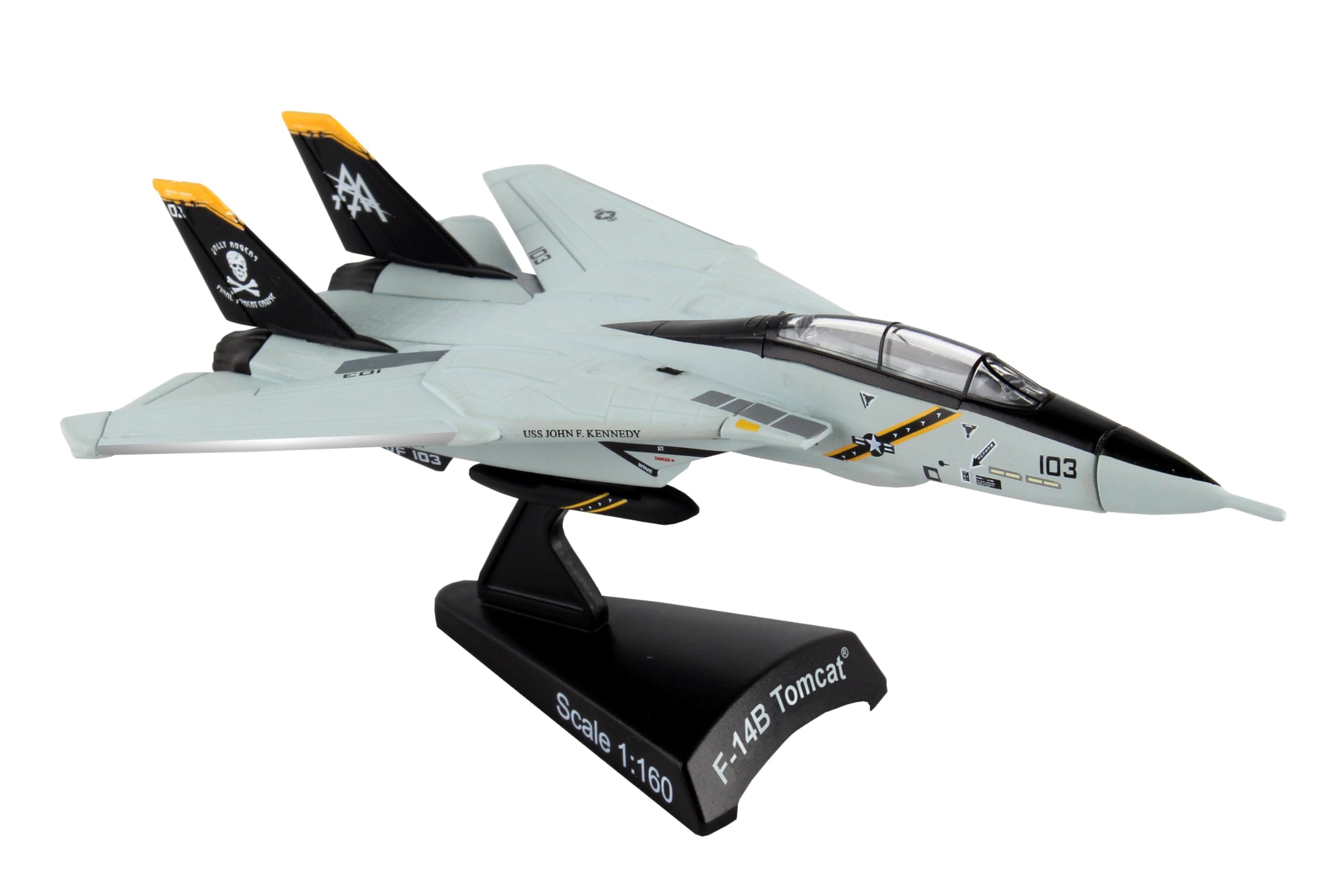 Amazon.com: Daron F-14 Tomcat Jolly Rogers Die-Cast Model – 1:160