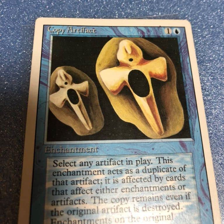 MTG マジックザギャザリング 英語版 白枠 コピーアーティファクト 2枚