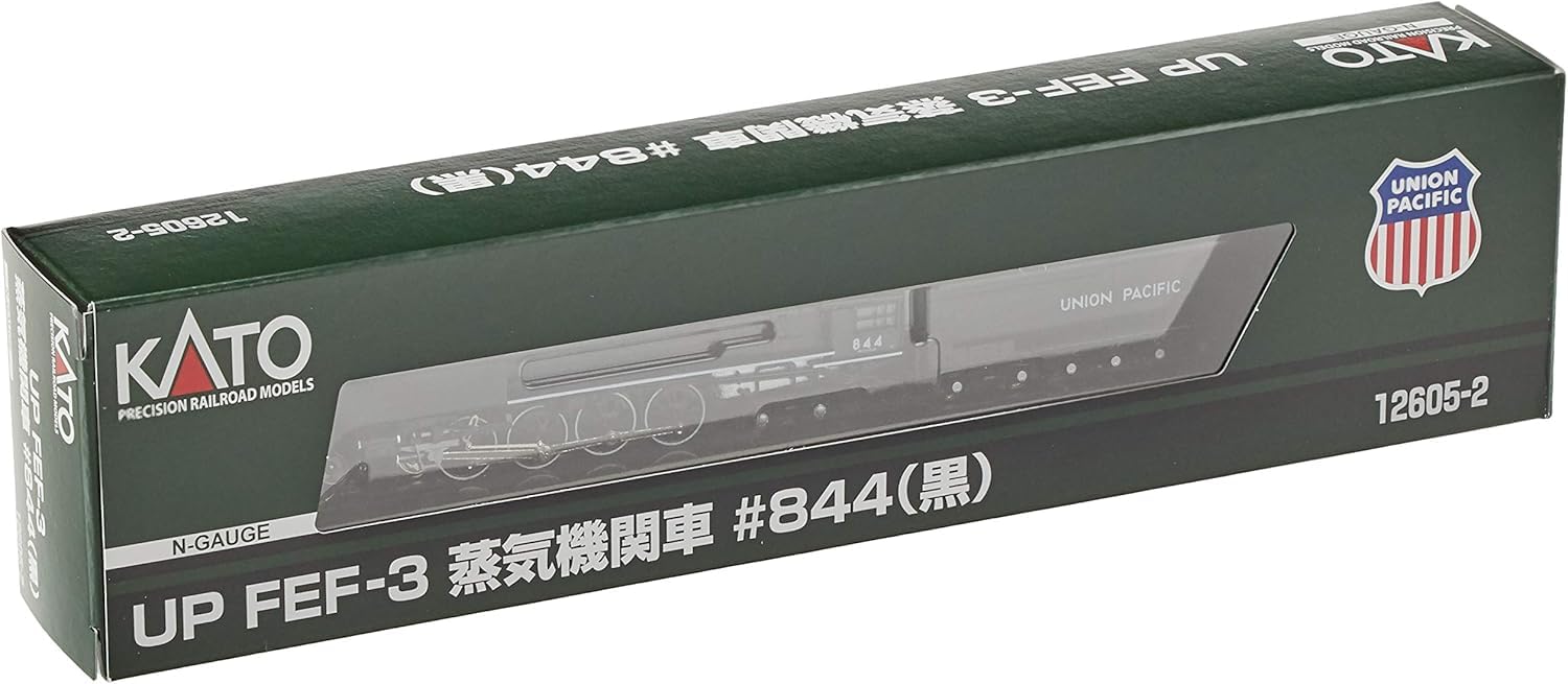 Amazon | 12605-2 UP FEF-3蒸気機関車 #844(黒) | 鉄道模型 通販