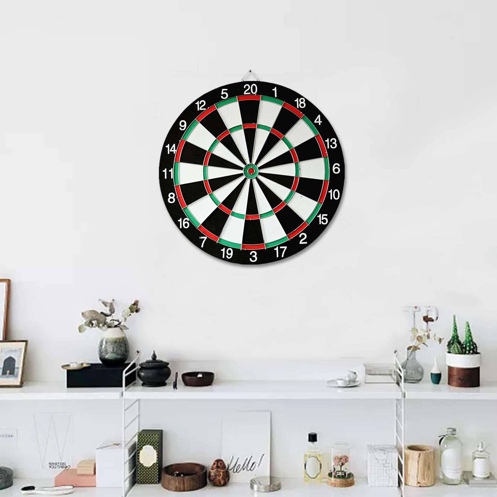 Amazon.co.jp: ダーツボード ハードボード 矢6本入り 43cmパーティー