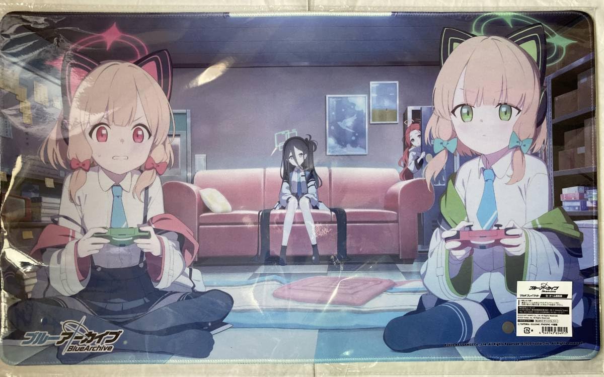 Amazon | ゲーム開発部 マルチプレイマット アリス ユズ モモイ ミドリ