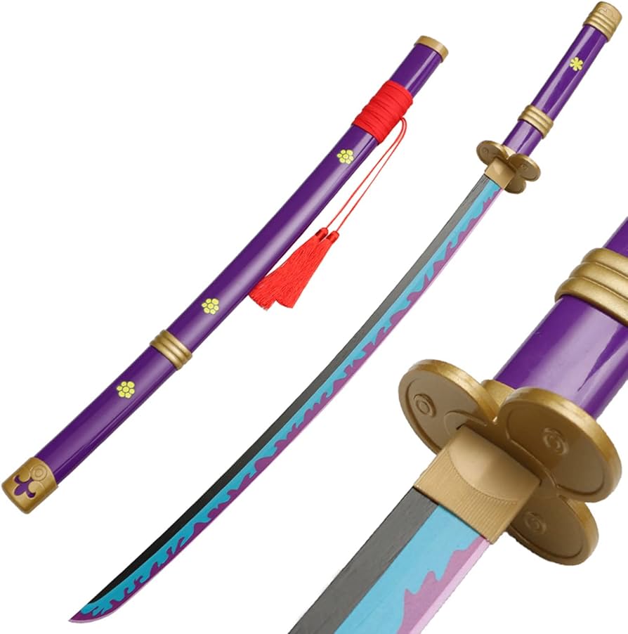 Amazon | 海賊刀 閻魔刀 模造刀 ロロノア・ゾロ 模造刀 木製 舞台使用