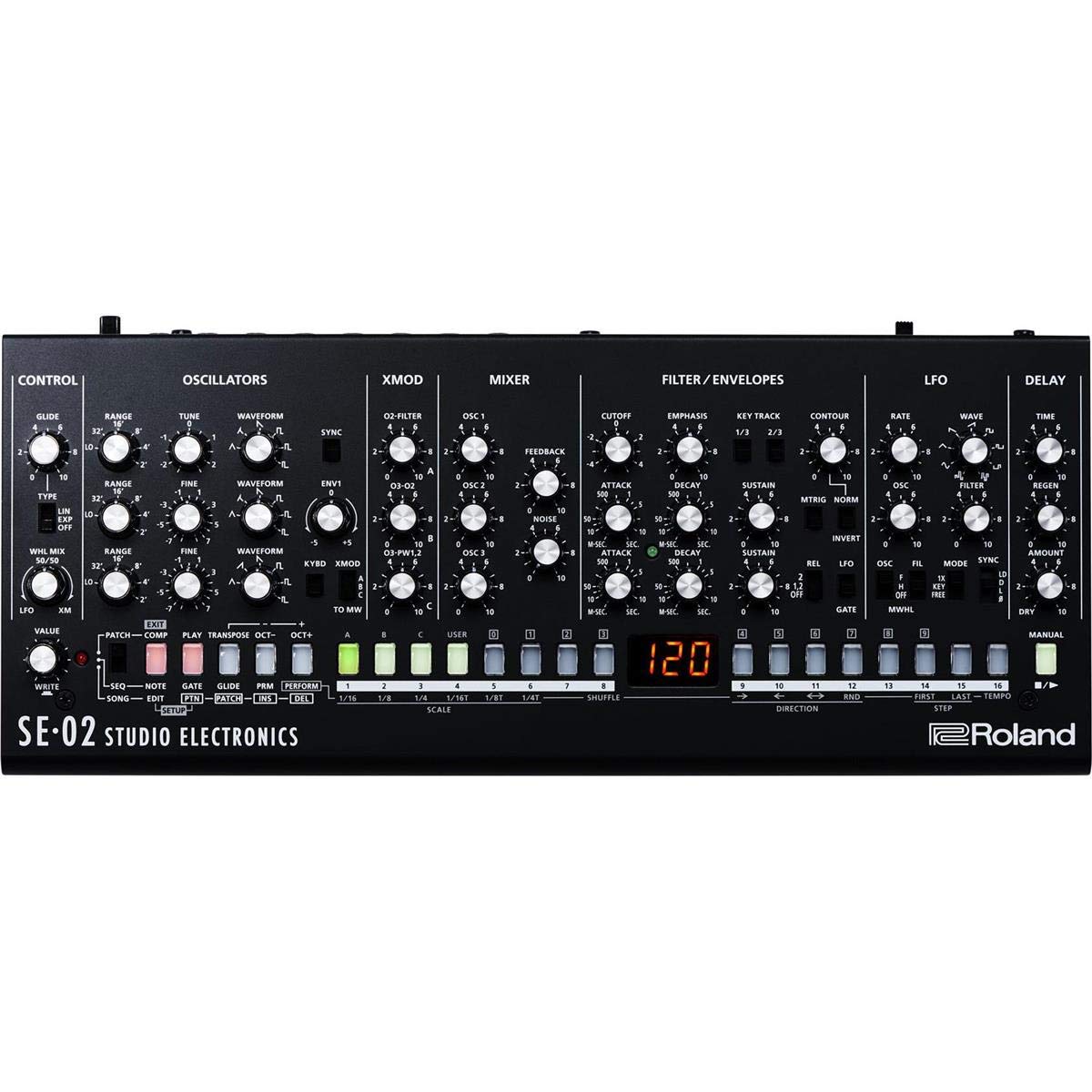 Amazon.co.jp: Roland Boutique アナログシンセサイザー SE-02 : 楽器