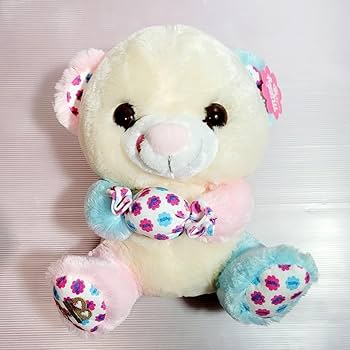 Amazon.co.jp: ミルキー milky ハート パンダ ＆ ベア BIGぬいぐるみ