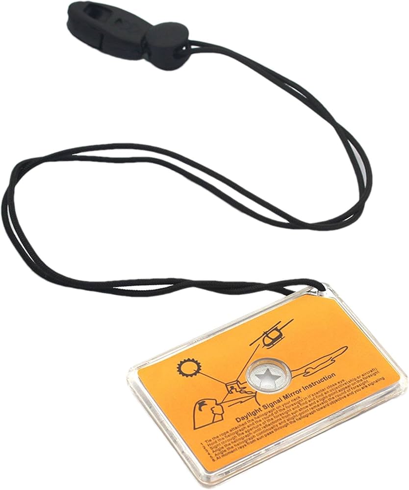 Amazon.co.jp: Tkrepbarnd シグナルミラーサバイバル、サバイバル反射