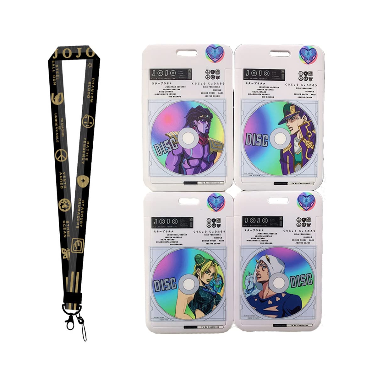 Amazon.co.jp: ジョジョの奇妙な冒険 パスケース 定期入れ コスプレ