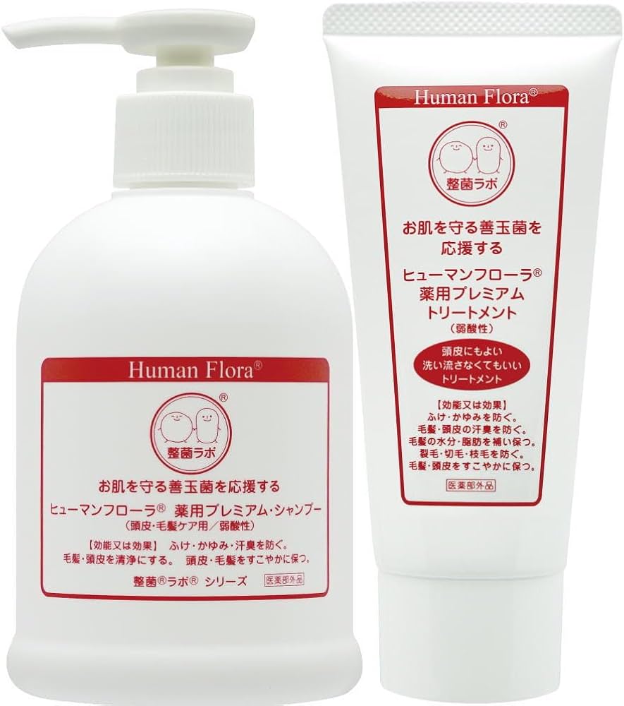Amazon | ヒューマンフローラ 薬用頭皮毛髪セット（医薬部外品