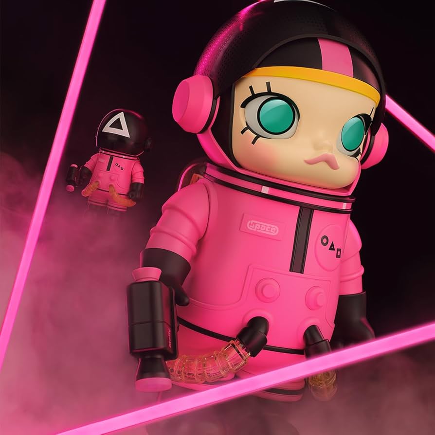 Amazon.co.jp: POP MART MEGA コレクション 400％+100％ SPACE MOLLY