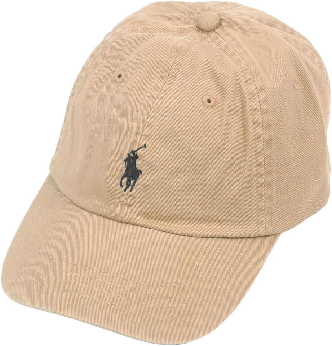 Amazon | [ポロラルフローレン] メンズ 6パネル ワンポイントポニー