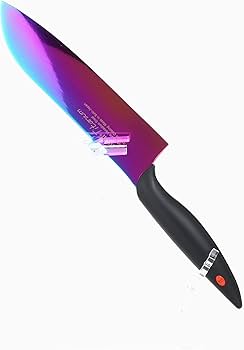 Amazon｜スミカマ 霞 KASUMI 包丁 チタンコーティング 三徳包丁 18cm