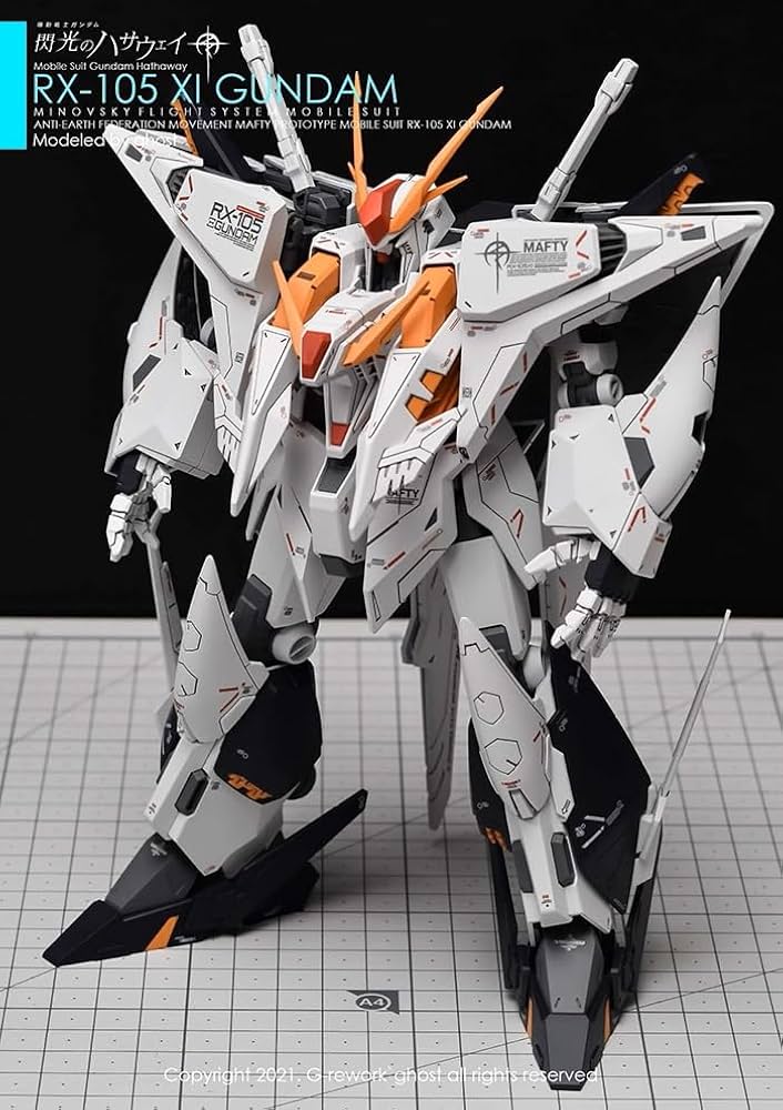 Amazon | 〔1/144スケール HG/RG〕RX-105 Ξ（クスィー） 用水転写式
