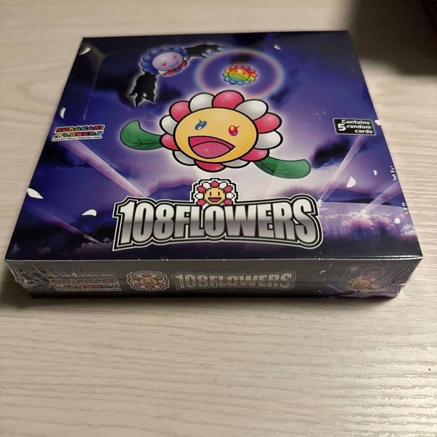 村上隆108フラワーズrevised English ver 3BOX 英語版】村上隆 108