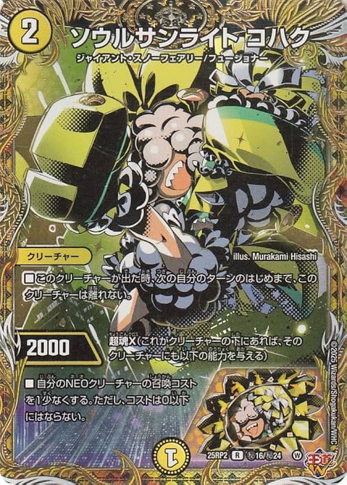 Amazon.co.jp: デュエルマスターズ 王道W ソウルサンライト コハク