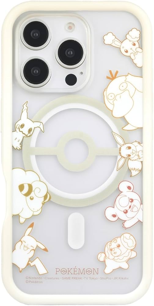 Amazon.co.jp: グルマンディーズ ポケットモンスター iPhone16 Pro