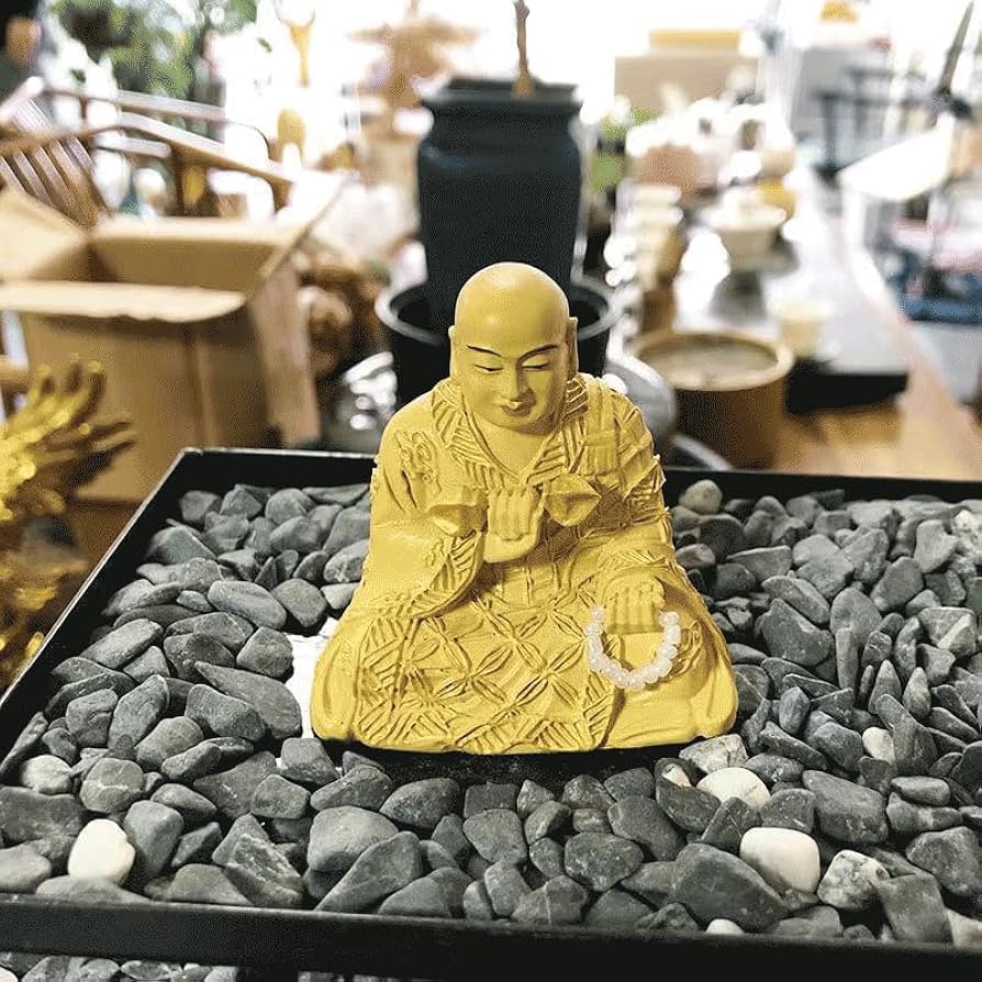 Amazon｜ミニチュア仏像 弘法大師【祖師高僧】樹脂製 高さ57mm 真言宗