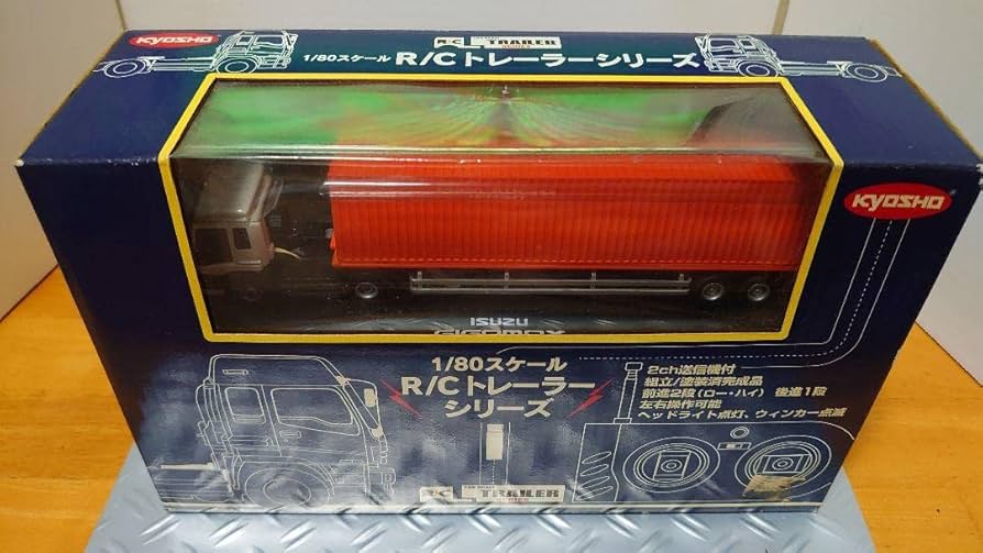 Amazon.co.jp: 京商 1/80 スケール RC トレーラーシリーズ : おもちゃ
