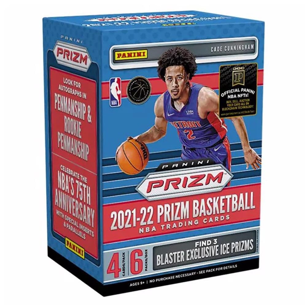 Amazon.com: 2021-22 Panini Prizm Basketball Blaster Box