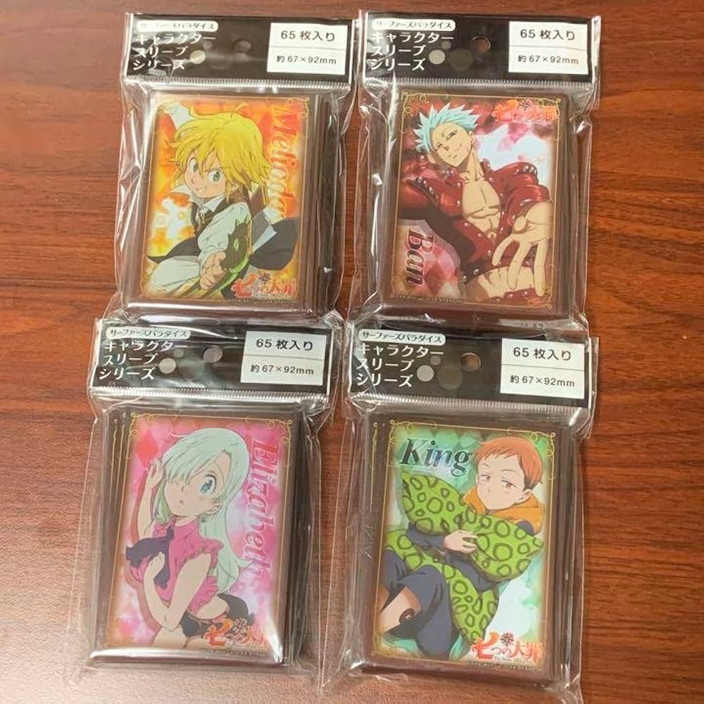 Amazon.co.jp: スリーブ 七つの大罪 メリオダス エリザベス バン