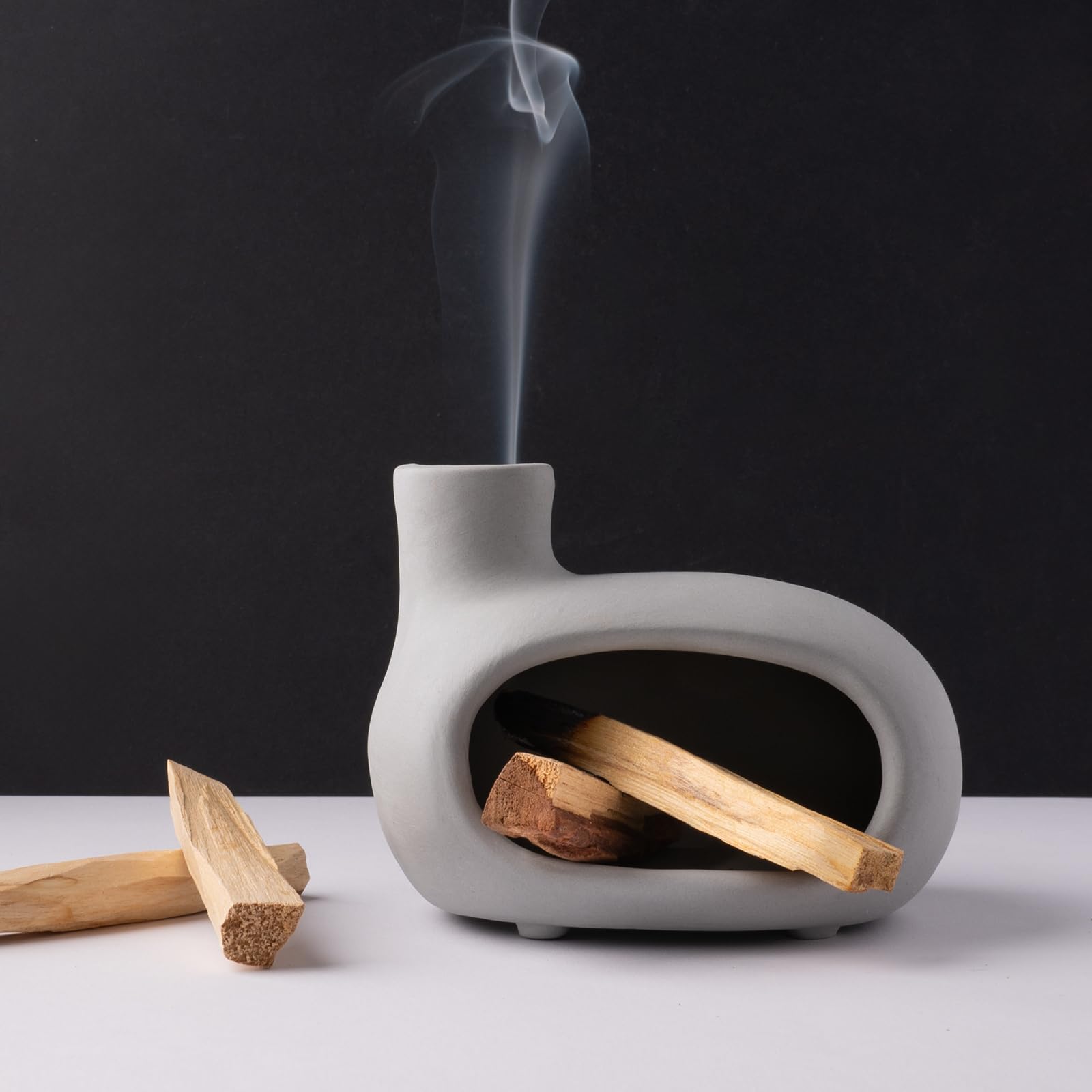 Amazon.com: MOUGIGI Terracotta Palo Santo Holder - Modern Incense