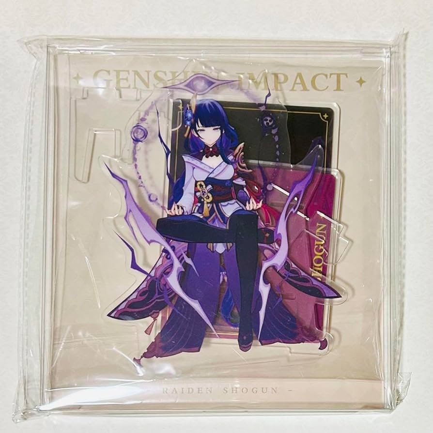 Amazon.co.jp: 原神 アクスタ 七星召喚 雷電将軍 : おもちゃ